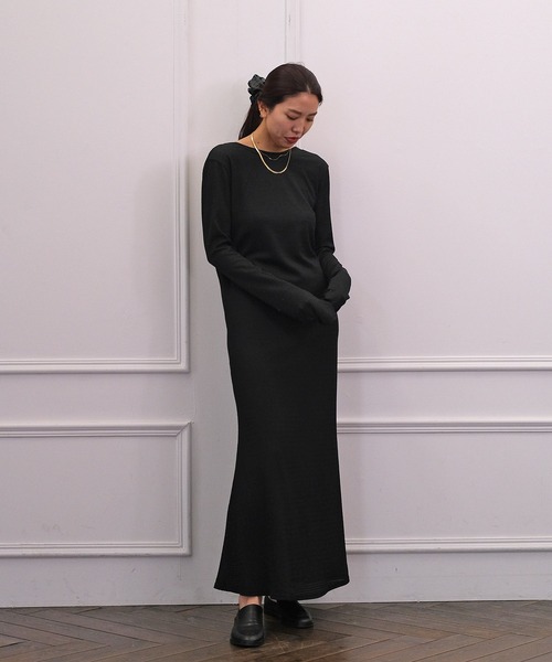 タグ付き AKTE アクテ シアー ロング ブラウス カーディガン F