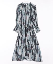 Q | ドローイングマキシワンピース(ワンピース)