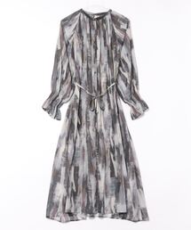 Q | ドローイングマキシワンピース(ワンピース)