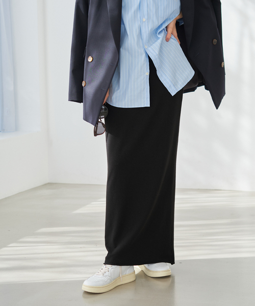 plage（プラージュ）の「《追加》LYOCELL CASHMERE PENCIL スカート