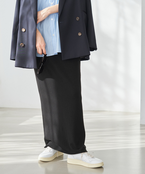 plage（プラージュ）の「《追加》LYOCELL CASHMERE PENCIL スカート