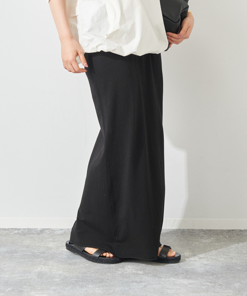 plage(プラージュ)の「《追加》LYOCELL CASHMERE PENCIL スカート(スカート・レディース・キャメル/ブラック・36/38)」の21枚目の写真