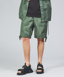 【TAION / タイオン】MILITARY LINE REVERSIBLE PANTS / ミリタリーライン リバーシブル ショートパンツ