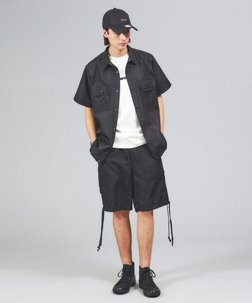 TAION(タイオン)の「【TAION / タイオン】MILITARY LINE REVERSIBLE PANTS / ミリタリーライン リバーシブル ショートパンツ(その他パンツ・メンズ・ブラック/カーキ・M/L/XL)」の22枚目の写真