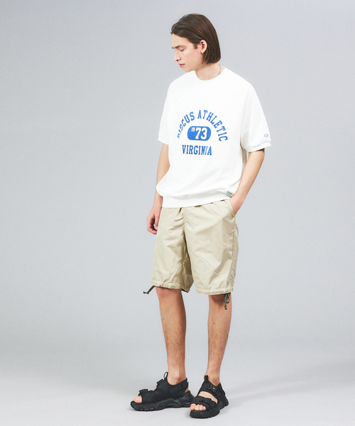 TAION(タイオン)の「【TAION / タイオン】MILITARY LINE REVERSIBLE PANTS / ミリタリーライン リバーシブル ショートパンツ(その他パンツ・メンズ・ブラック/カーキ・M/L/XL)」の5枚目の写真