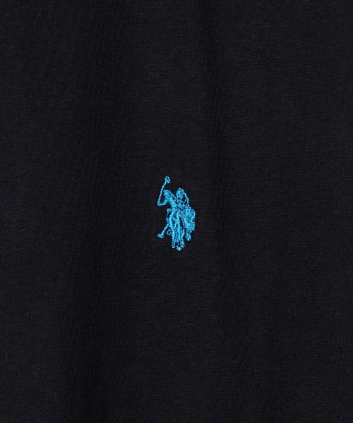 U.S. POLO ASSN.(ユーエスポロアッスン)の「U.S. POLO ASSN./ユーエスポロアッスン クルーショートスリーブTシャツ(Tシャツ/カットソー・メンズ・ホワイト/ブラック/ダークグリーン/ネイビー・LL/S/M/L)」の7枚目の写真