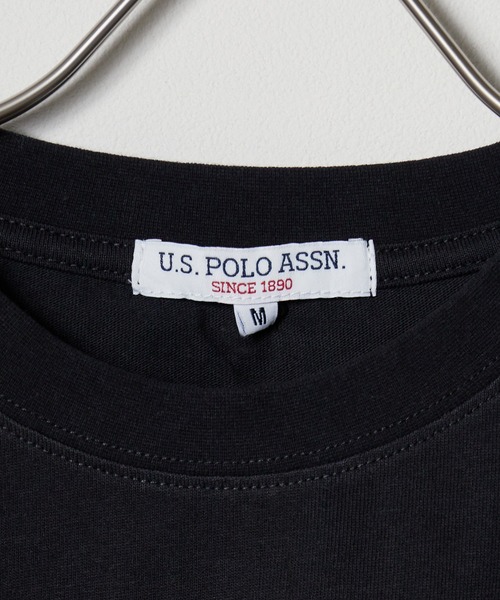U.S. POLO ASSN.(ユーエスポロアッスン)の「U.S. POLO ASSN./ユーエスポロアッスン クルーショートスリーブTシャツ(Tシャツ/カットソー・メンズ・ホワイト/ブラック/ダークグリーン/ネイビー・LL/S/M/L)」の6枚目の写真