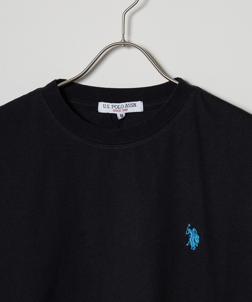 U.S. POLO ASSN.(ユーエスポロアッスン)の「U.S. POLO ASSN./ユーエスポロアッスン クルーショートスリーブTシャツ(Tシャツ/カットソー・メンズ・ホワイト/ブラック/ダークグリーン/ネイビー・LL/S/M/L)」の5枚目の写真