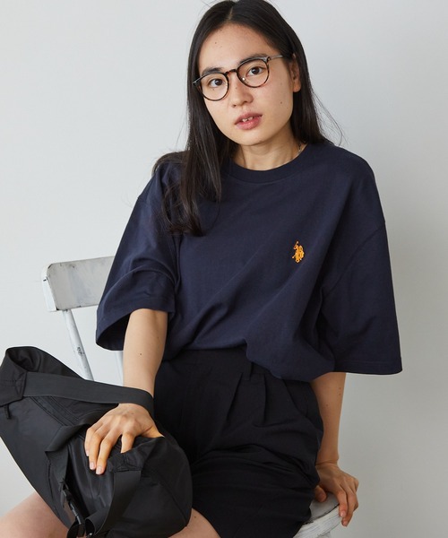U.S. POLO ASSN.(ユーエスポロアッスン)の「U.S. POLO ASSN./ユーエスポロアッスン クルーショートスリーブTシャツ(Tシャツ/カットソー・メンズ・ホワイト/ブラック/ダークグリーン/ネイビー・LL/S/M/L)」の20枚目の写真