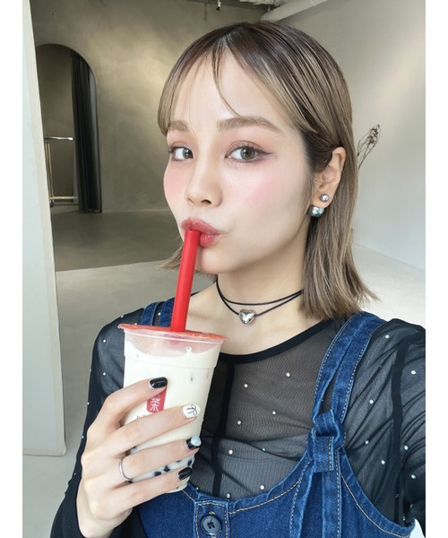 JUMELLE（ジュメロ）の「pair pearl pierce（ピアス（両耳用）・レディース・ホワイト/シルバー・FREE）」の5枚目の写真