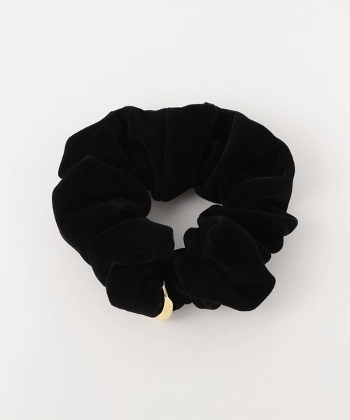 LETICIA（レチシア）の「＜LETICIA＞リング ベルベット シュシュ（ヘアゴム・レディース・ブラック・FREE）」の6枚目の写真
