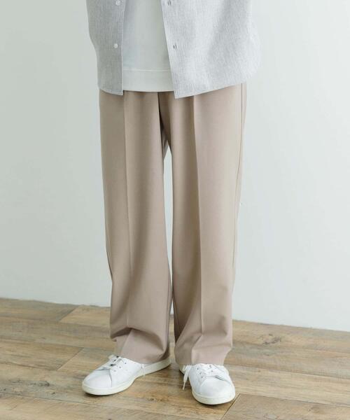 ITEMS URBANRESEARCH(アイテムズ アーバンリサーチ)の「『セットアップ対応』ウォッシャブル×クールタッチTRストレートパンツ(その他パンツ・メンズ・グレー/ベージュ/ブラック/チェック・MEDIUM/LARGE)」の14枚目の写真