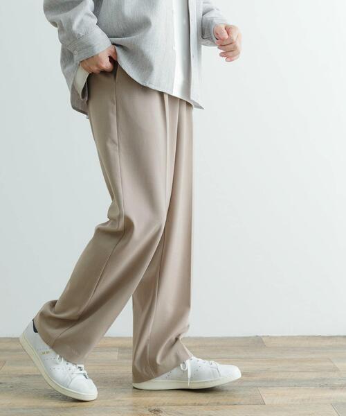 ITEMS URBANRESEARCH（アイテムズ アーバンリサーチ）の「『セットアップ対応』ウォッシャブル×クールタッチTRストレートパンツ（その他パンツ・メンズ・グレー/ベージュ/ブラック/チェック・MEDIUM/LARGE）」の13枚目の写真