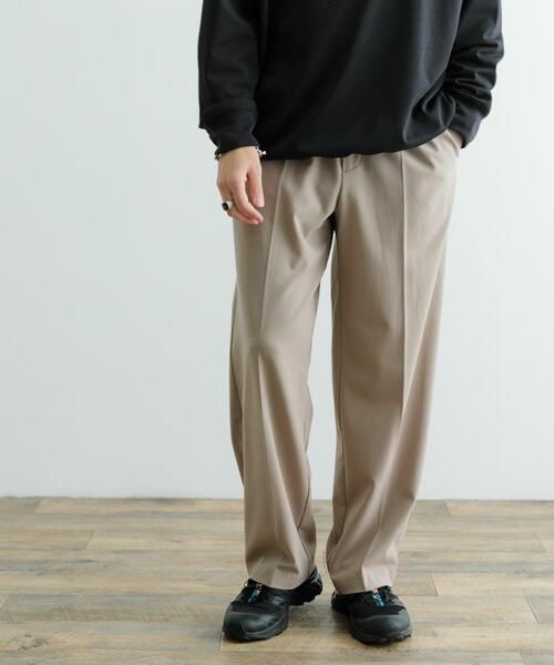 ITEMS URBANRESEARCH（アイテムズ アーバンリサーチ）の「『セットアップ対応』ウォッシャブル×クールタッチTRストレートパンツ（その他パンツ・メンズ・グレー/ベージュ/ブラック/チェック・MEDIUM/LARGE）」の16枚目の写真