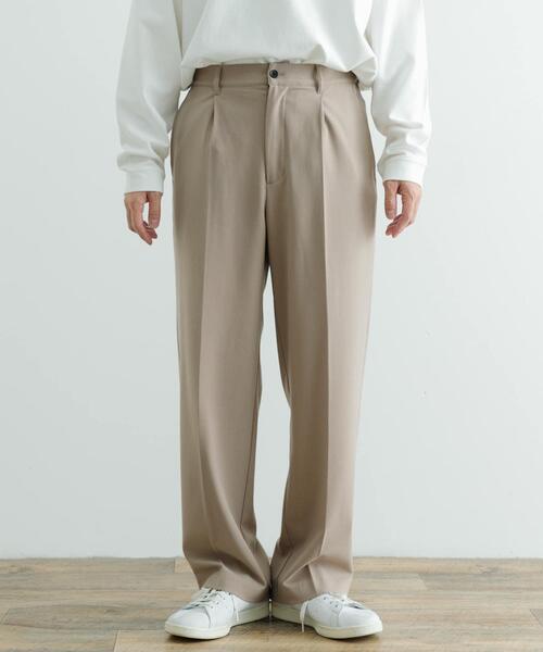 ITEMS URBANRESEARCH（アイテムズ アーバンリサーチ）の「『セットアップ対応』ウォッシャブル×クールタッチTRストレートパンツ（その他パンツ・メンズ・グレー/ベージュ/ブラック/チェック・MEDIUM/LARGE）」の21枚目の写真