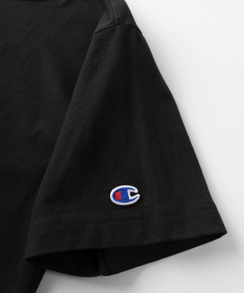 希少品 極美品 Champion U.S.A.ワンポイントロゴ刺繍 バスケシャツ Champion チャンピオン tシャツ usa 刺繍ロゴ ヘビーウェイトt