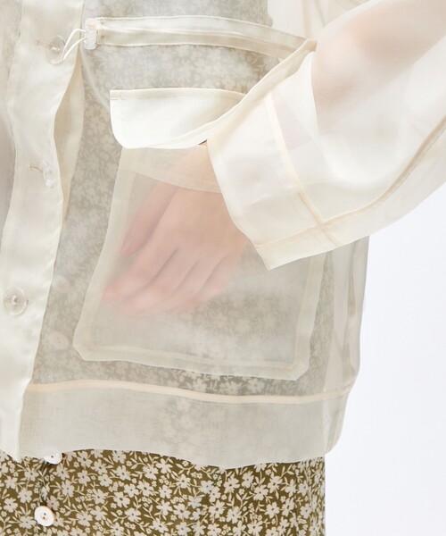 DEICY（デイシー）の「シアーライトブルゾン（ブルゾン・レディース・ベージュ/アイボリー・FREE）」の14枚目の写真