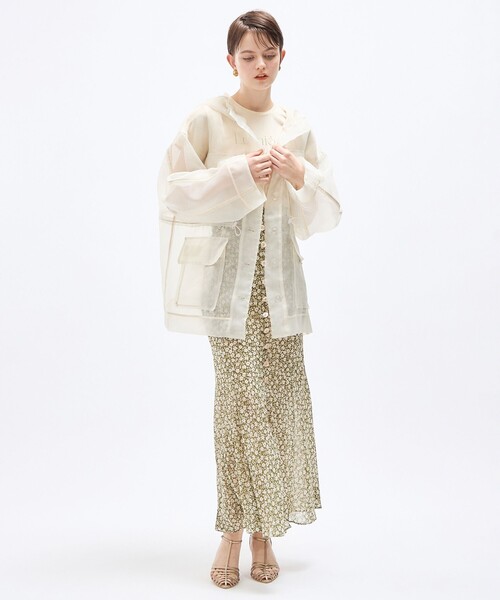 DEICY（デイシー）の「シアーライトブルゾン（ブルゾン・レディース・ベージュ/アイボリー・FREE）」の6枚目の写真