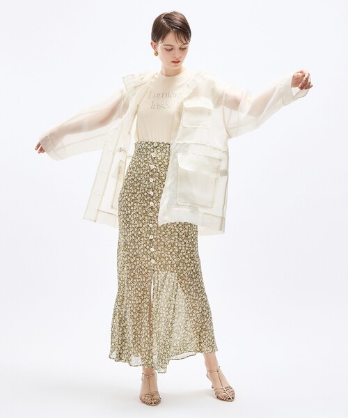 DEICY（デイシー）の「シアーライトブルゾン（ブルゾン・レディース・ベージュ/アイボリー・FREE）」の8枚目の写真