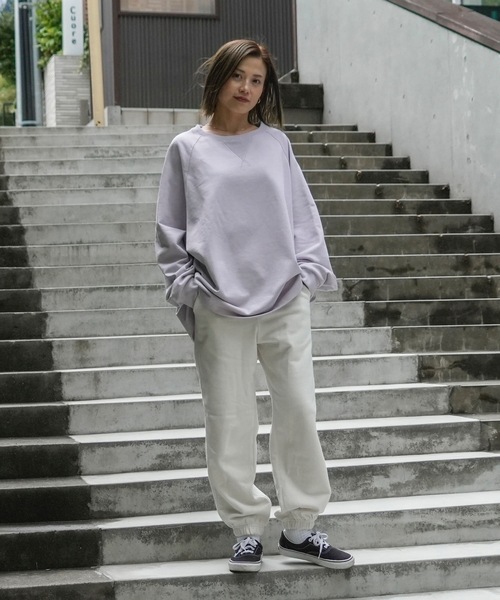 RVCA(ルーカ)の「RVCA メンズ ALL TIME TERRY CREW トレーナー 【2024年春夏モデル】/ルーカワンポイントスウェットトレーナー(スウェット・メンズ・アイボリー/ブラック/パープル・LARGE/MEDIUM/SMALL)」の22枚目の写真