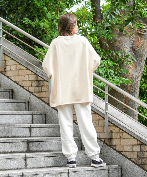 RVCA(ルーカ)の「RVCA メンズ ALL TIME TERRY CREW トレーナー 【2024年春夏モデル】/ルーカワンポイントスウェットトレーナー(スウェット・メンズ・アイボリー/ブラック/パープル・LARGE/MEDIUM/SMALL)」の14枚目の写真