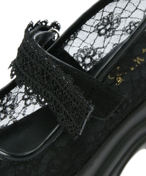 F i.n.t(フィント)の「レース使いスニーカーサンダル(スニーカー・レディース・ブラック/オフホワイト・M/S/L)」の17枚目の写真