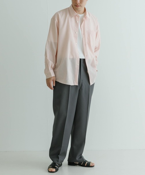 URBAN RESEARCH（アーバンリサーチ）の「ダブルクロスストレッチスラックス（スラックス・メンズ・ネイビー/ブラック/チャコールグレー・SMALL/MEDIUM/LARGE）」の7枚目の写真