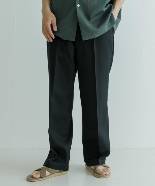 URBAN RESEARCH（アーバンリサーチ）の「ダブルクロスストレッチスラックス（スラックス・メンズ・ネイビー/ブラック/チャコールグレー・SMALL/MEDIUM/LARGE）」の10枚目の写真