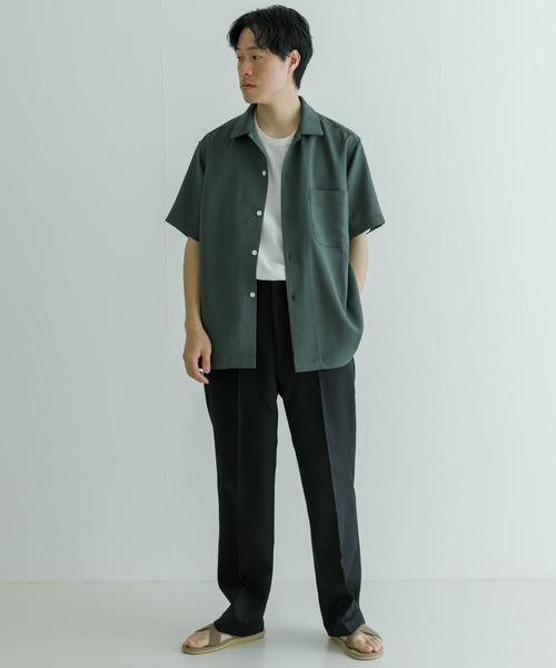 URBAN RESEARCH（アーバンリサーチ）の「ダブルクロスストレッチスラックス（スラックス・メンズ・ネイビー/ブラック/チャコールグレー・SMALL/MEDIUM/LARGE）」の12枚目の写真