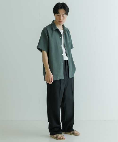 URBAN RESEARCH（アーバンリサーチ）の「ダブルクロスストレッチスラックス（スラックス・メンズ・ネイビー/ブラック/チャコールグレー・SMALL/MEDIUM/LARGE）」の13枚目の写真