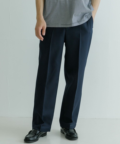 URBAN RESEARCH（アーバンリサーチ）の「ダブルクロスストレッチスラックス（スラックス・メンズ・ネイビー/ブラック/チャコールグレー・SMALL/MEDIUM/LARGE）」の14枚目の写真