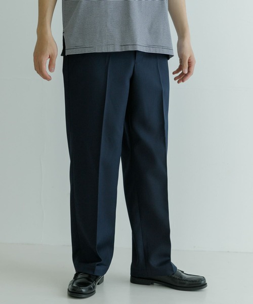 URBAN RESEARCH（アーバンリサーチ）の「ダブルクロスストレッチスラックス（スラックス・メンズ・ネイビー/ブラック/チャコールグレー・SMALL/MEDIUM/LARGE）」の15枚目の写真