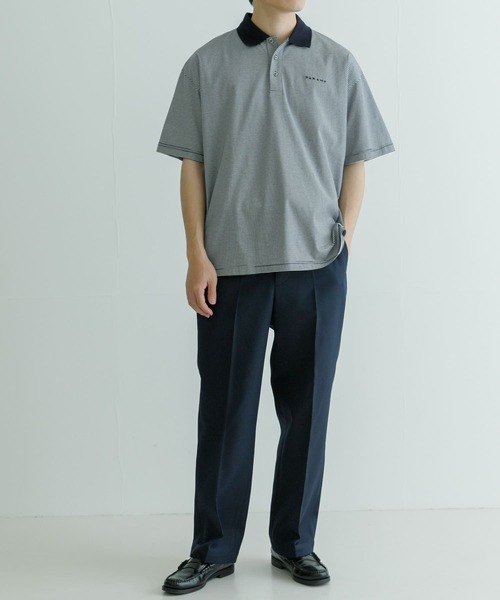 URBAN RESEARCH（アーバンリサーチ）の「ダブルクロスストレッチスラックス（スラックス・メンズ・ネイビー/ブラック/チャコールグレー・SMALL/MEDIUM/LARGE）」の17枚目の写真