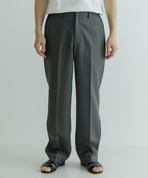 URBAN RESEARCH（アーバンリサーチ）の「ダブルクロスストレッチスラックス（スラックス・メンズ・ネイビー/ブラック/チャコールグレー・SMALL/MEDIUM/LARGE）」の18枚目の写真