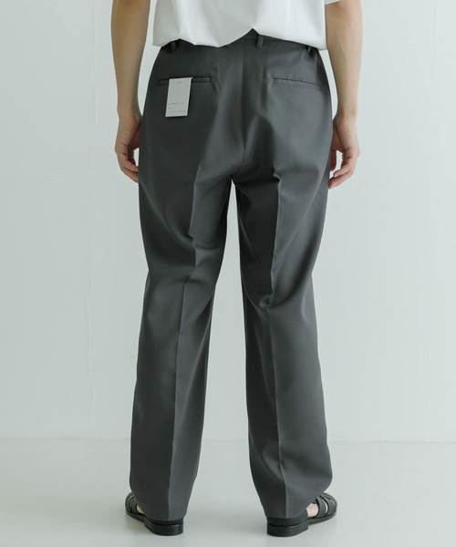 URBAN RESEARCH（アーバンリサーチ）の「ダブルクロスストレッチスラックス（スラックス・メンズ・ネイビー/ブラック/チャコールグレー・SMALL/MEDIUM/LARGE）」の20枚目の写真