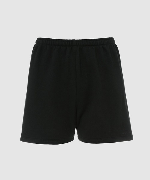 STUDIO.R330（ステュディオ アール スリーサーティー）の「Women's Fitted Sweat Shorts（その他パンツ・レディース・ダークグリーン/ブラック・M/S）」の2枚目の写真
