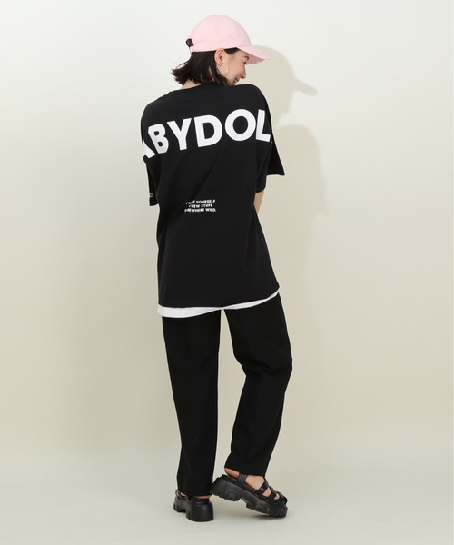 BABYDOLL(ベビードール)の「バックロゴレイヤード Tシャツ 9525A(Tシャツ/カットソー・レディース・ホワイト/ブラック・M/L)」の14枚目の写真