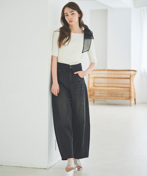 31 Sons de mode - 31 sons de mode ペプラムトップス＆パンツ 31 Sons de mode（トランテアン ソン ドゥ モード）の「カーブ