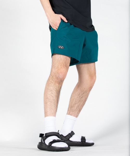 UNDER ARMOUR(アンダーアーマー)の「UAアイコン クリンクル ウーブン ボレーショーツ(トレーニング/メンズ)(その他パンツ・メンズ・ブルー系・XL/XXL/S/M/L)」の3枚目の写真