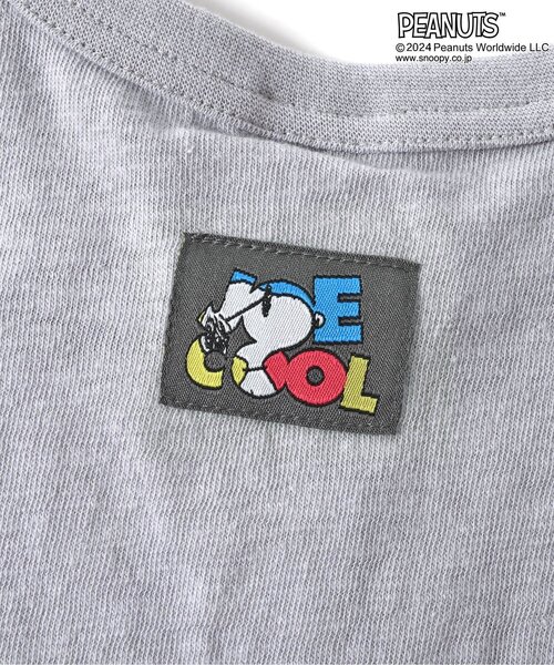 PEANUTS（ピーナッツ）の「PEANUTS【JOE COOL】バリエーションTシャツ（Tシャツ/カットソー・キッズ・ブラック/グレー/オフホワイト/チャコール・80/90/100/110/120/130）」の18枚目の写真