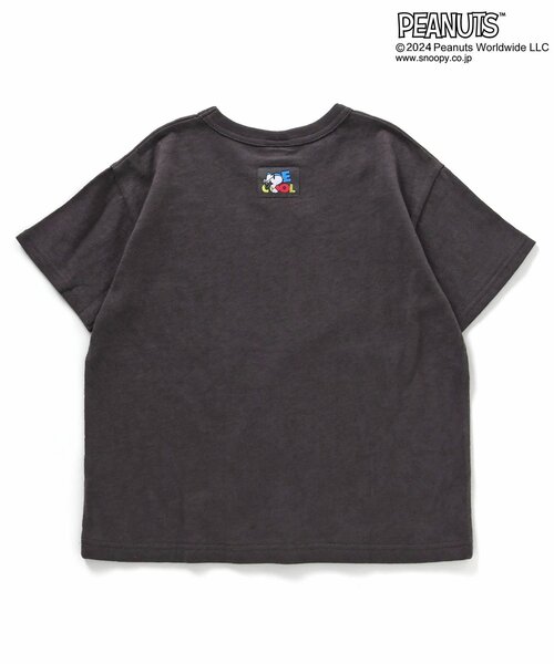 PEANUTS（ピーナッツ）の「PEANUTS【JOE COOL】バリエーションTシャツ（Tシャツ/カットソー・キッズ・ブラック/グレー/オフホワイト/チャコール・80/90/100/110/120/130）」の10枚目の写真