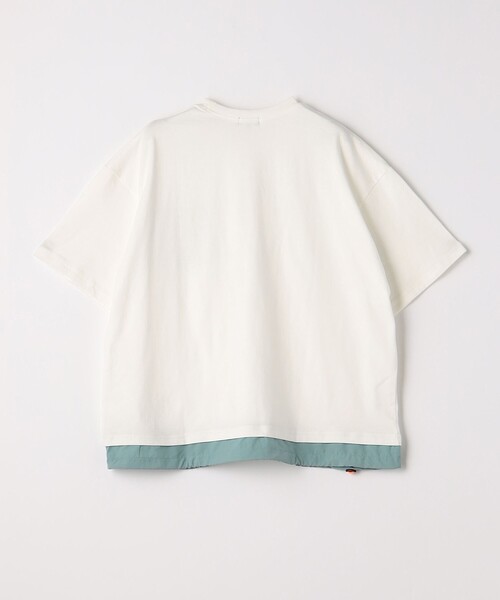 green label relaxing(グリーンレーベルリラクシング)の「TJ コンビポケット Tシャツ 140cm-160cm(Tシャツ/カットソー・キッズ・ライトブルー/ブラック/オフホワイト・140cm/150cm/160cm)」の12枚目の写真