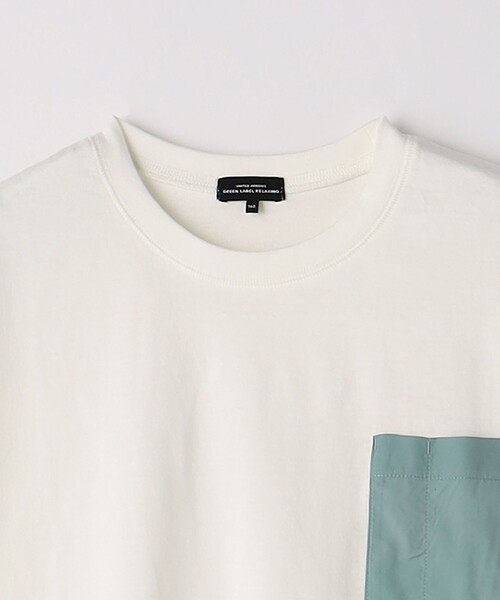 green label relaxing(グリーンレーベルリラクシング)の「TJ コンビポケット Tシャツ 140cm-160cm(Tシャツ/カットソー・キッズ・ライトブルー/ブラック/オフホワイト・140cm/150cm/160cm)」の13枚目の写真