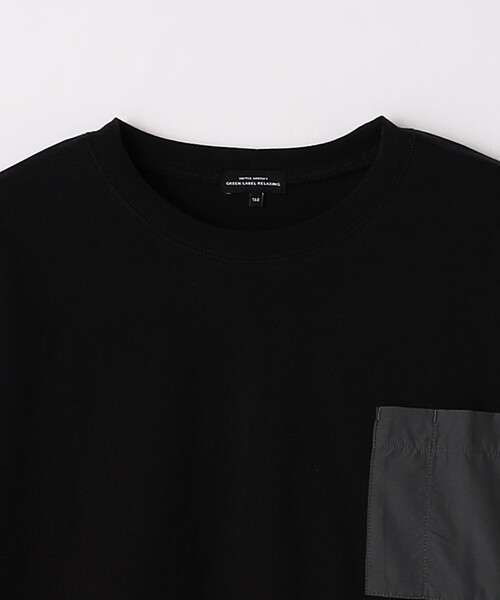 green label relaxing(グリーンレーベルリラクシング)の「TJ コンビポケット Tシャツ 140cm-160cm(Tシャツ/カットソー・キッズ・ライトブルー/ブラック/オフホワイト・140cm/150cm/160cm)」の17枚目の写真