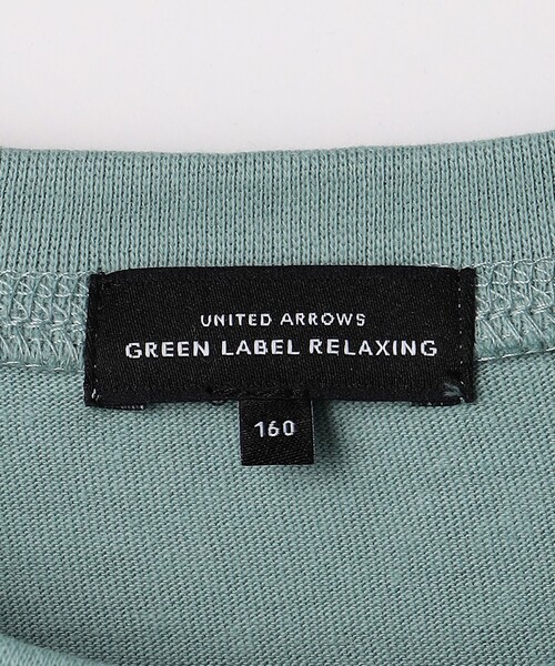 green label relaxing(グリーンレーベルリラクシング)の「TJ コンビポケット Tシャツ 140cm-160cm(Tシャツ/カットソー・キッズ・ライトブルー/ブラック/オフホワイト・140cm/150cm/160cm)」の20枚目の写真
