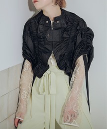 Ezick | Many belt シャーリングシアーブルゾン(ブルゾン)