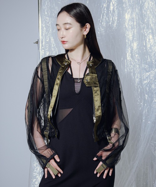 Ezick（エジック）の「Many belt シャーリングシアーブルゾン