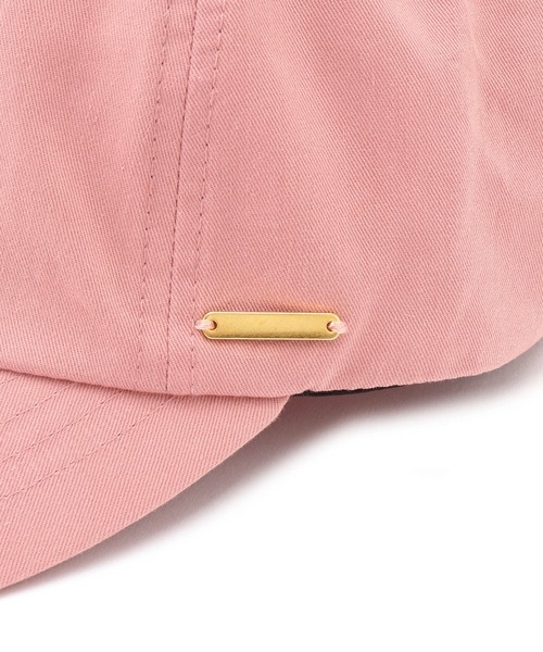 ROPE' PICNIC（ロペピクニック）の「リサイクルバックリボンキャップ/リンクコーデ（キャップ・レディース・ブラック/ピンク/キナリ/サックスブルー・FREE）」の9枚目の写真