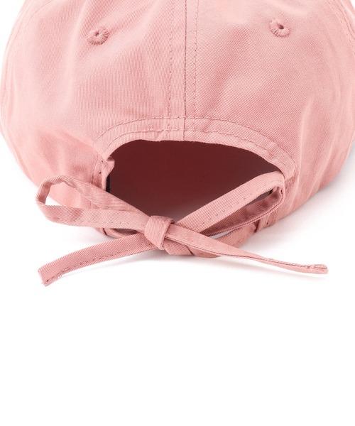 ROPE' PICNIC（ロペピクニック）の「リサイクルバックリボンキャップ/リンクコーデ（キャップ・レディース・ブラック/ピンク/キナリ/サックスブルー・FREE）」の10枚目の写真