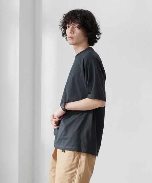 coen（コーエン）の「【WEB限定】【WELLTECT】ベーシックシンプルTシャツ（Tシャツ/カットソー・メンズ・ホワイト/ライトグレー/ネイビー/ダークグレー/ブラック/ベージュ/ロイヤルブルー・S/M/L/XL）」の22枚目の写真